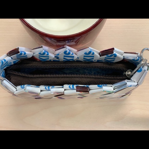 Chocolate Kiss wrapper wristlet - EUC - Picture 2 of 3